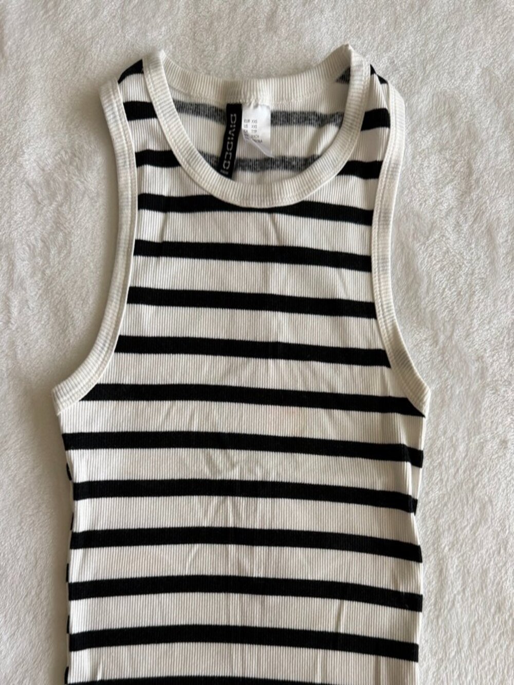 H+M striped tank